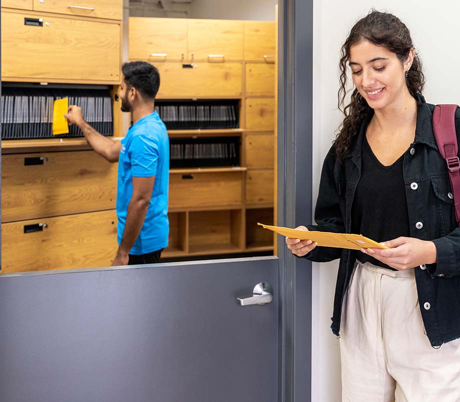 A happy customer at The UPS Store