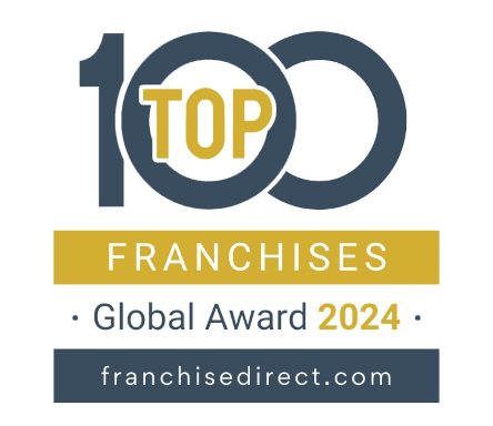 Top 100 Franchises Global Awards 2024 logo